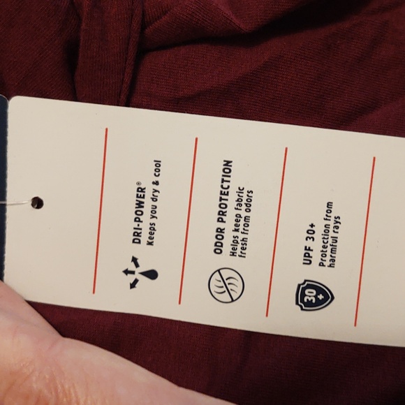 *FINAL SALE* NWT Men's Russell Athletic Maroon Tee Size M - Picture 5 of 7